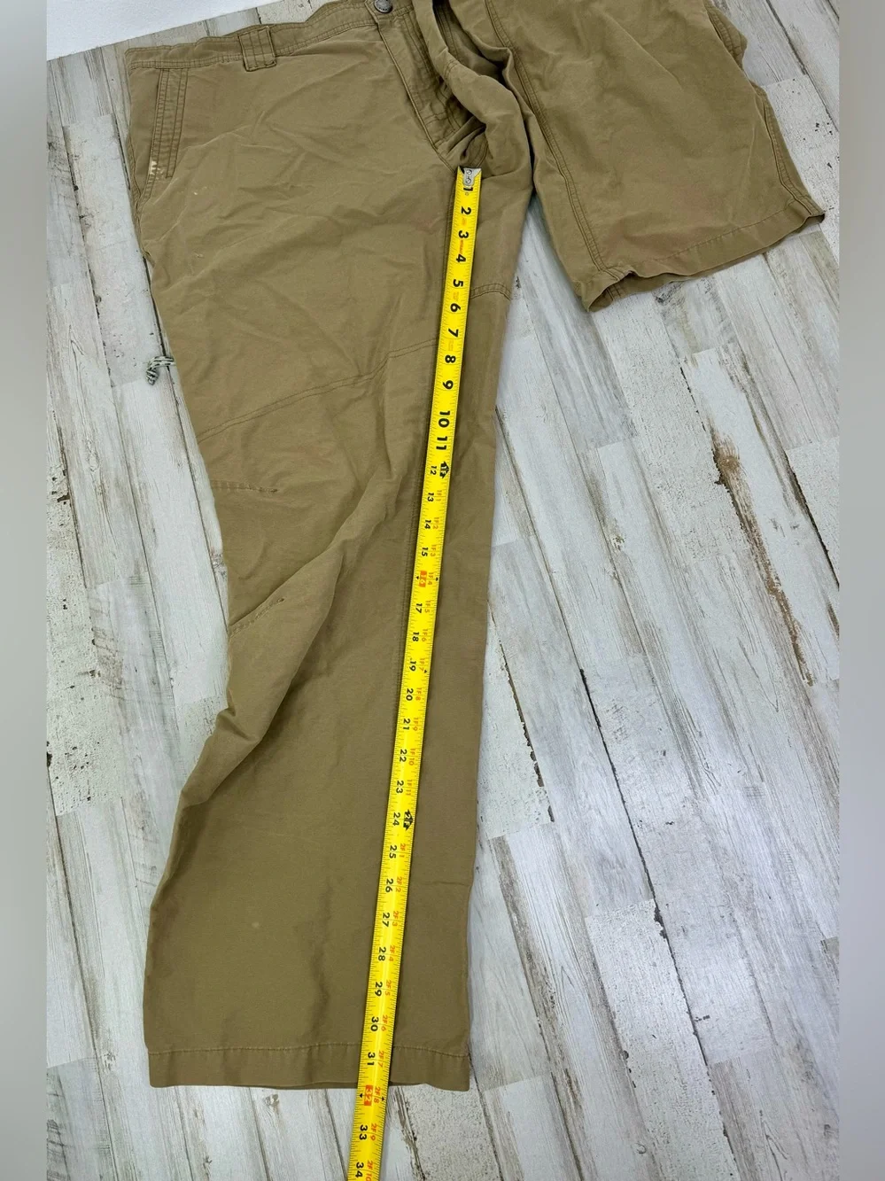 Columbia Men’s Cargo Pant 40x32 Tan Outdoor